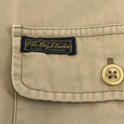 RALPH LAUREN | ラルフローレン ワークシャツ 長袖シャツ ベージュ サイズ：M【倉吉店】