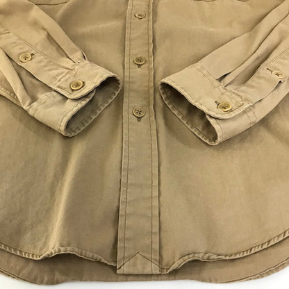 RALPH LAUREN | ラルフローレン ワークシャツ 長袖シャツ ベージュ サイズ：M【倉吉店】
