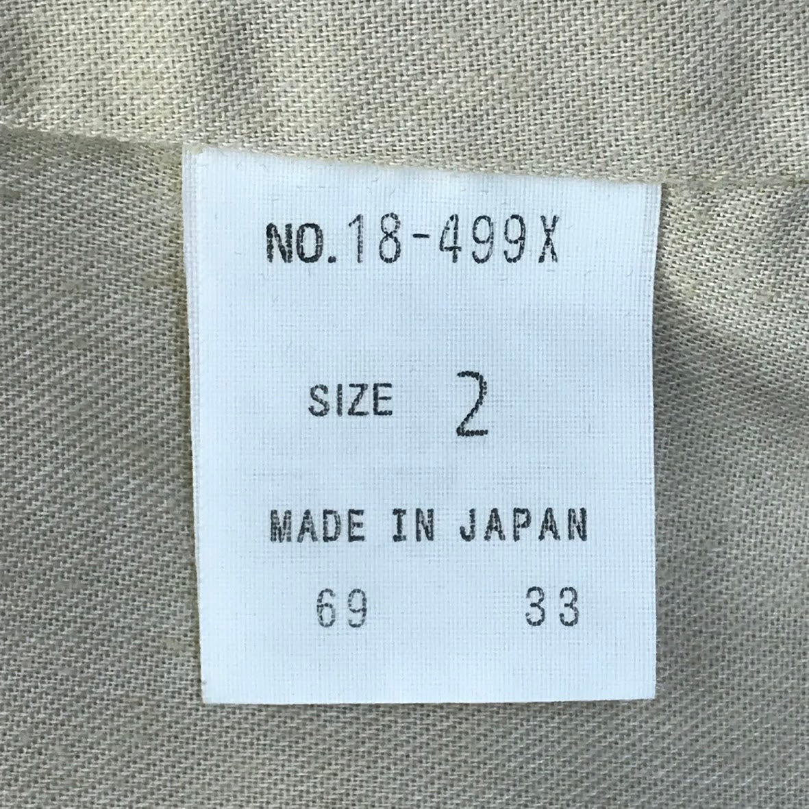 DOMINGO | ドミンゴ ステンカラーコート 18-499X ベージュ サイズ：2【倉吉店】