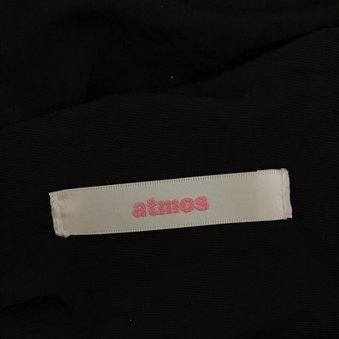 atmos | アトモス atmos pink パフスリーブ ネオン ジップ コート その他アウター kr20ss-ct01-blk ブラック【倉吉店】