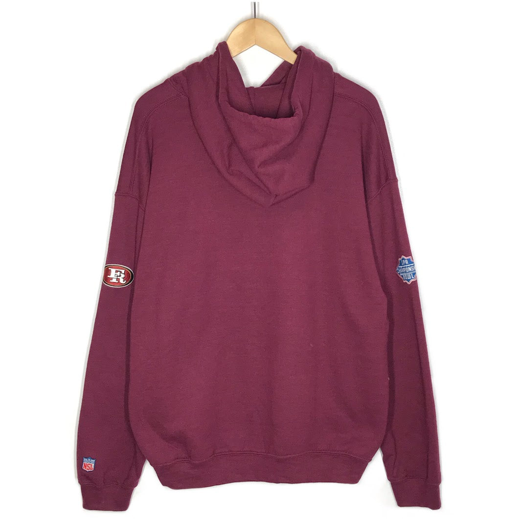 THE UNION | ザユニオン × FRO CLUB(フロクラブ) 26ERS TEAM SWEAT プルオーバーパーカー パーカー ボルドー/バーガンディー サイズ：L【倉吉店】