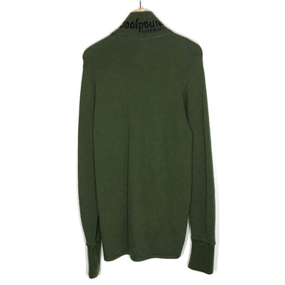WOOL POWER｜ウールパワー ジップニット ニット カーキ サイズ：M【倉吉店】