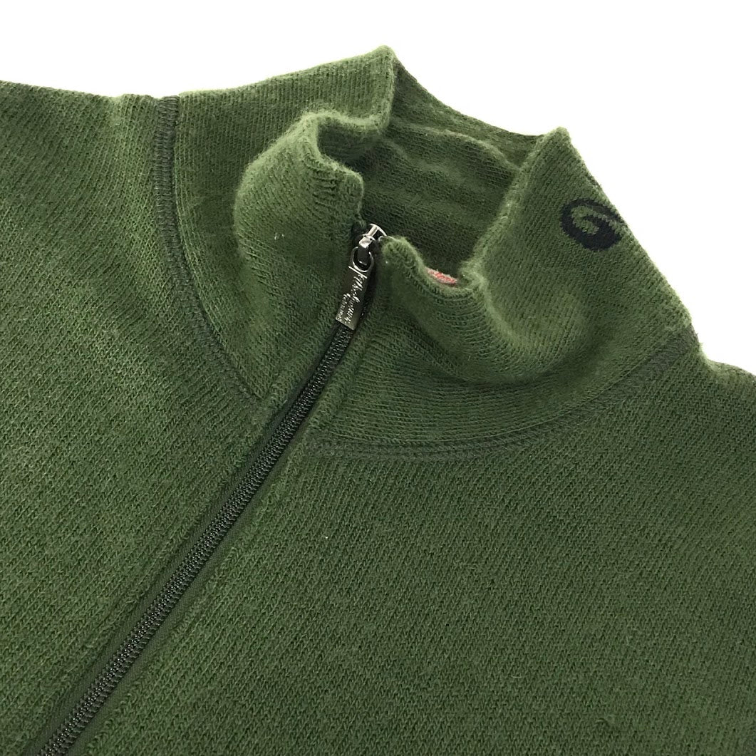 WOOL POWER｜ウールパワー ジップニット ニット カーキ サイズ：M【倉吉店】