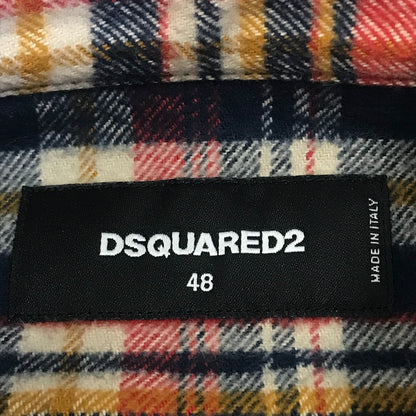 DSQUARED2 | ディースクエアード チェックネルシャツ 長袖シャツ S71DL0883 S44226 サイズ：48【倉吉店】