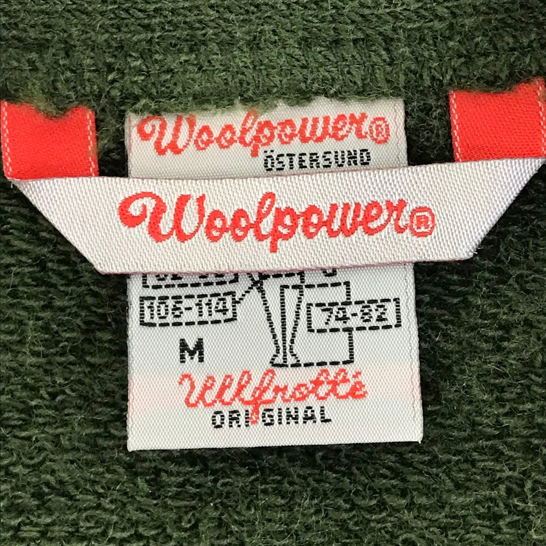 WOOL POWER｜ウールパワー ジップニット ニット カーキ サイズ：M【倉吉店】