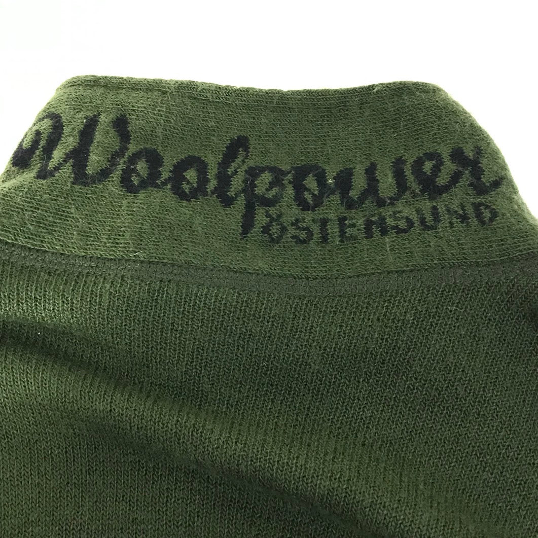 WOOL POWER｜ウールパワー ジップニット ニット カーキ サイズ：M【倉吉店】