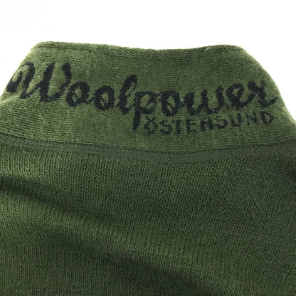 WOOL POWER｜ウールパワー ジップニット ニット カーキ サイズ：M【倉吉店】