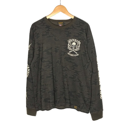 VANSON | バンソン 長袖Ｔシャツ カモ サイズ：XL【倉吉店】