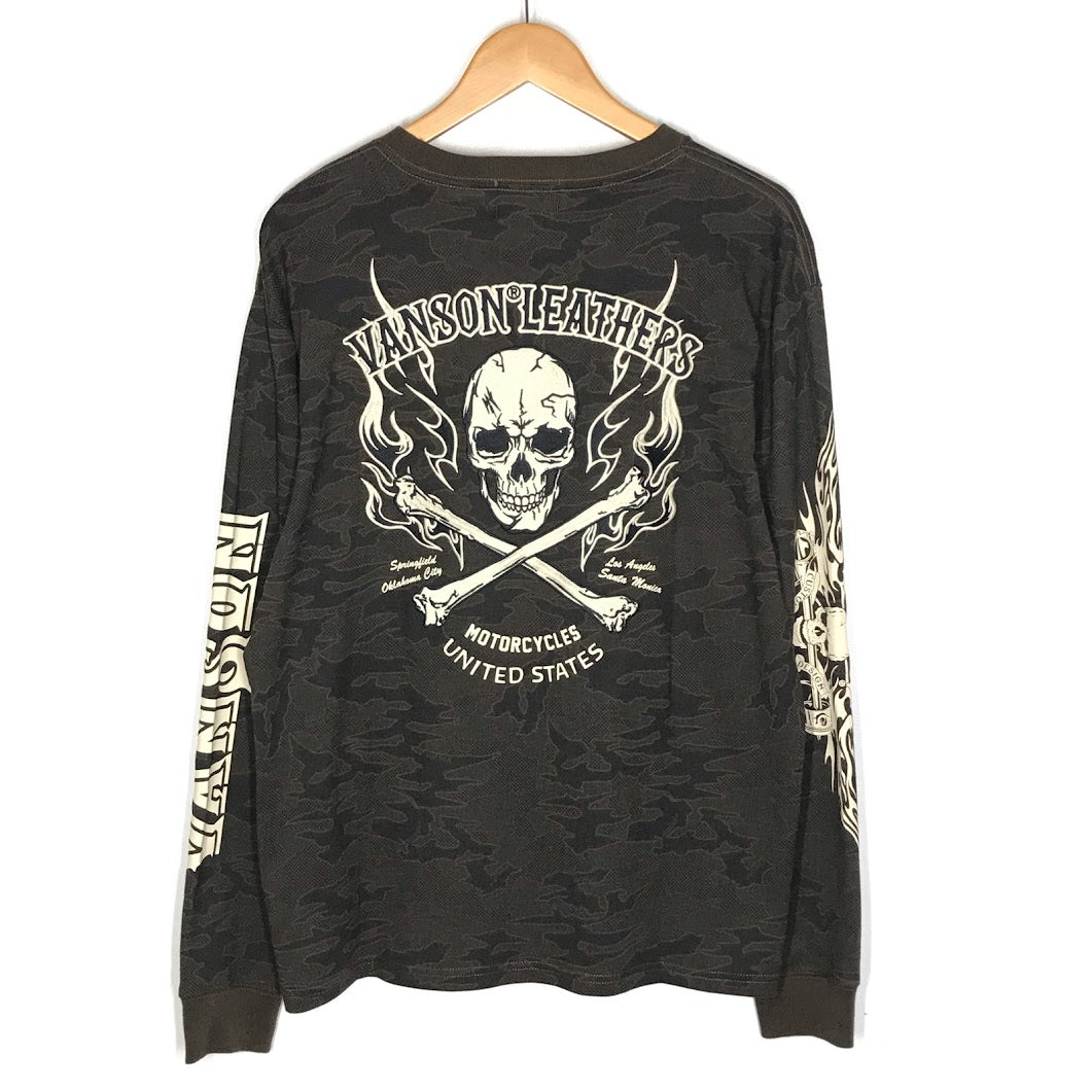 VANSON | バンソン 長袖Ｔシャツ カモ サイズ：XL【倉吉店】