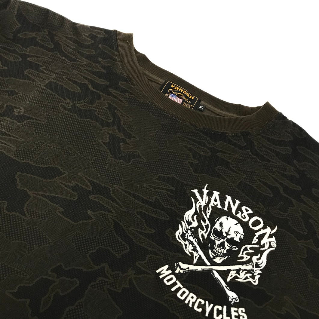 VANSON | バンソン 長袖Ｔシャツ カモ サイズ：XL【倉吉店】