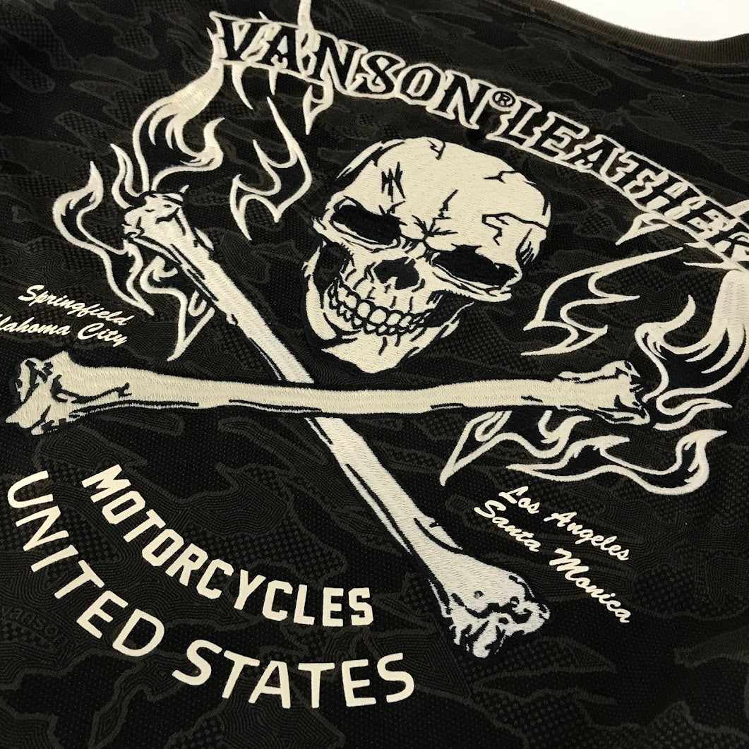 VANSON | バンソン 長袖Ｔシャツ カモ サイズ：XL【倉吉店】