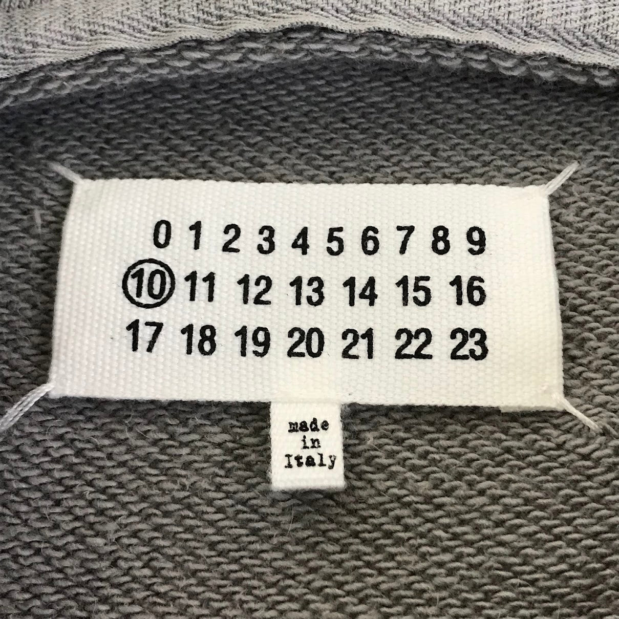 Maison Margiela | メゾンマルジェラ 2019 カットオフノースリーブパーカー タンクトップ S50GU0086 グレー サイズ：44【倉吉店】