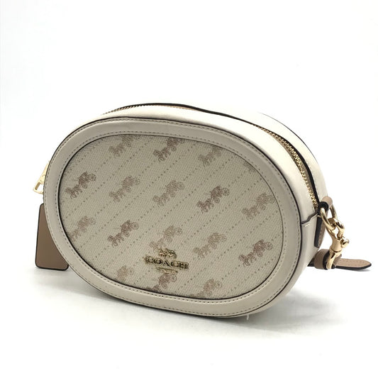 COACH | コーチ ホースアンドキャリッジ ショルダーバッグ 04057 アイボリー系【倉吉店】