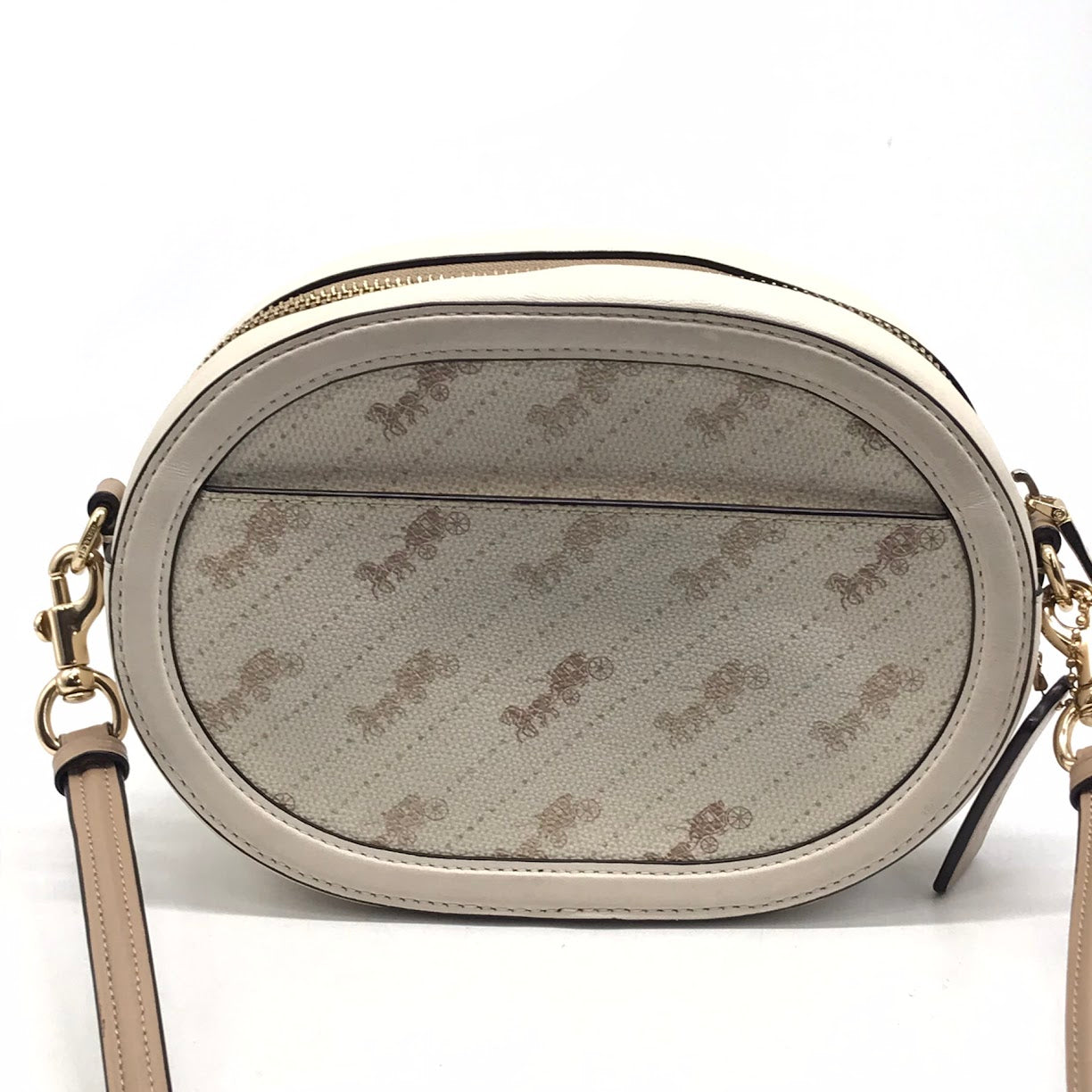 COACH | コーチ ホースアンドキャリッジ ショルダーバッグ 04057 アイボリー系【倉吉店】