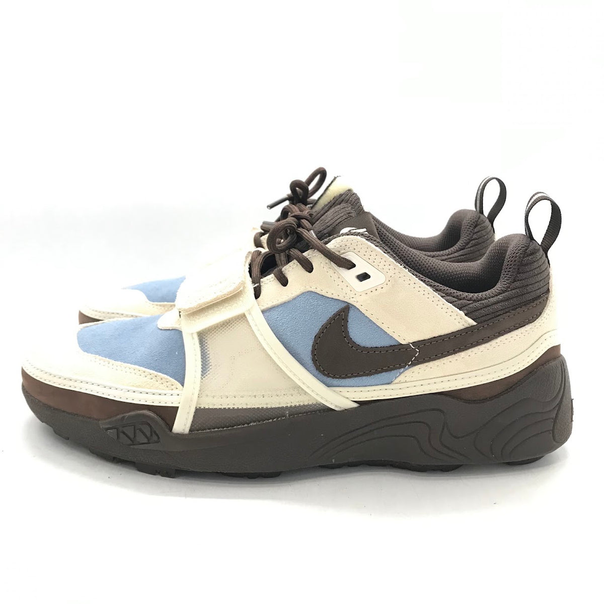 NIKE | ナイキ ×TRAVIS SCOTT ZOOM FIELD JAXX スニーカー HQ3072-400 ブラウン 27cm【倉吉店】