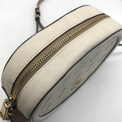 COACH | コーチ ホースアンドキャリッジ ショルダーバッグ 04057 アイボリー系【倉吉店】