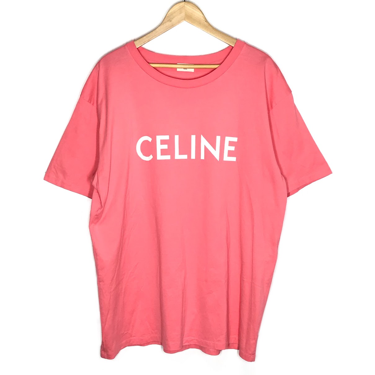 CELINE | セリーヌ プリントロゴTee 半袖Ｔシャツ 2X681671Q ピンク サイズ：L【倉吉店】