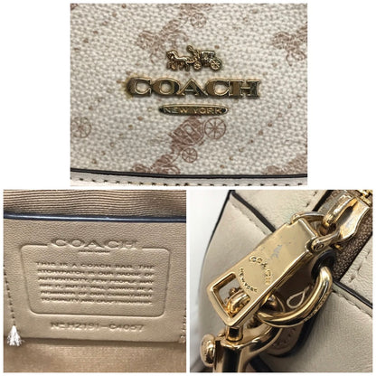 COACH | コーチ ホースアンドキャリッジ ショルダーバッグ 04057 アイボリー系【倉吉店】