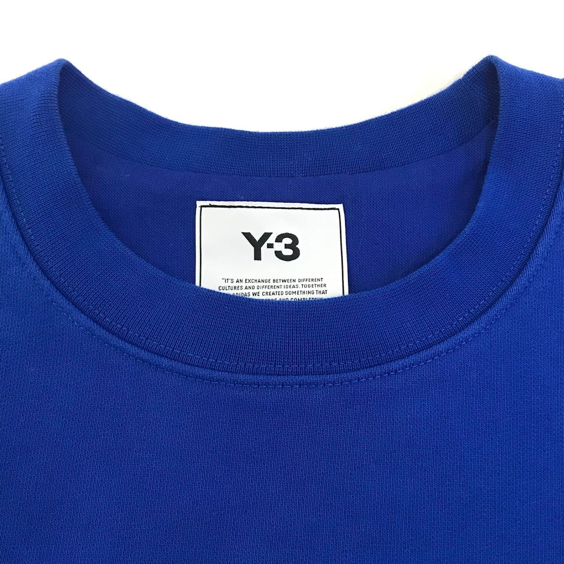 Y-3 | ワイスリー CLASSIC BACK LOGO CREW SWEATSHIRT スウェット HB6310 ブルー サイズ：S【倉吉店】