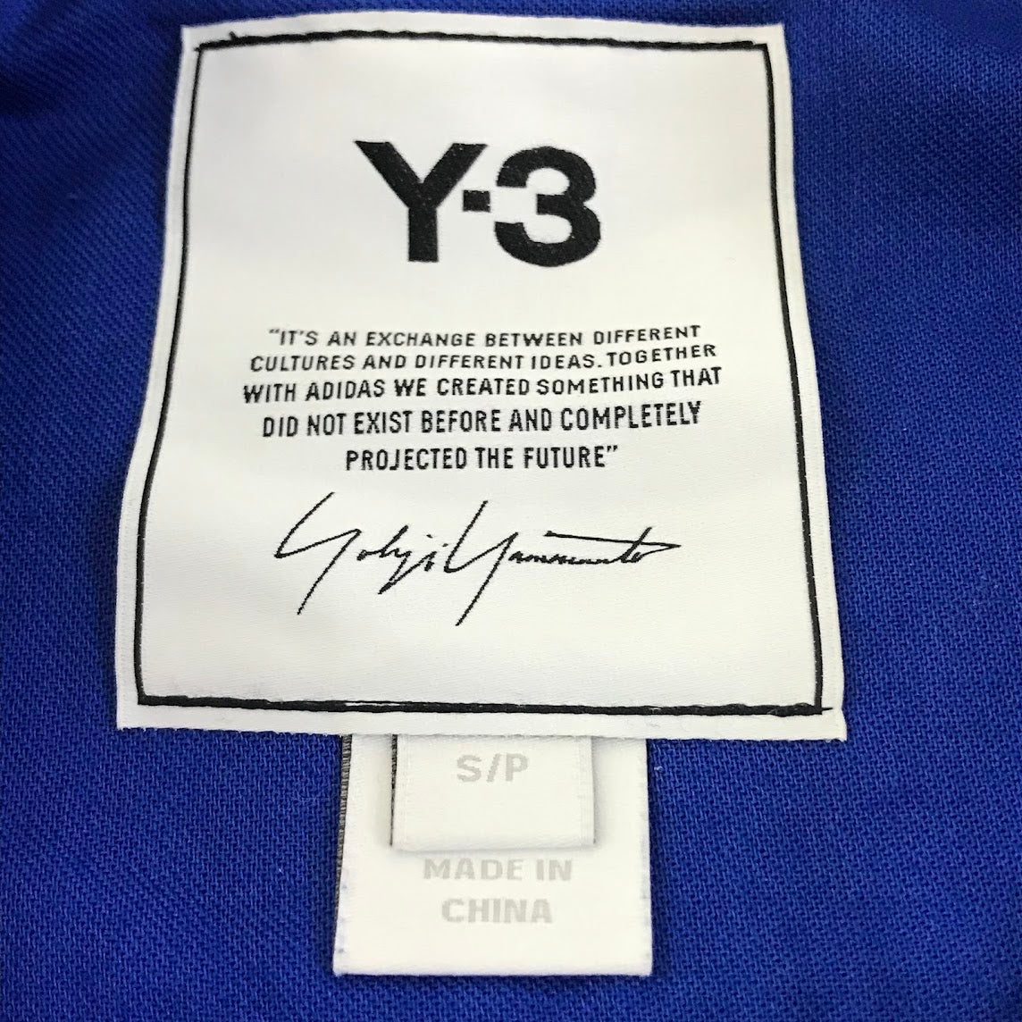 Y-3 | ワイスリー CLASSIC BACK LOGO CREW SWEATSHIRT スウェット HB6310 ブルー サイズ：S【倉吉店】