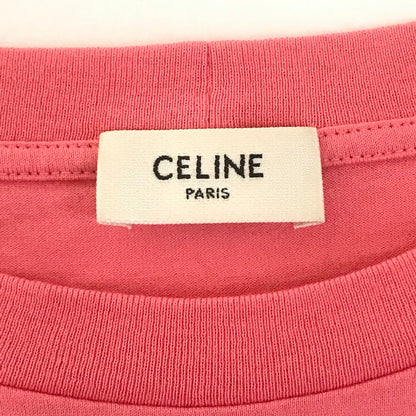 CELINE | セリーヌ プリントロゴTee 半袖Ｔシャツ 2X681671Q ピンク サイズ：L【倉吉店】