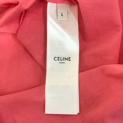 CELINE | セリーヌ プリントロゴTee 半袖Ｔシャツ 2X681671Q ピンク サイズ：L【倉吉店】