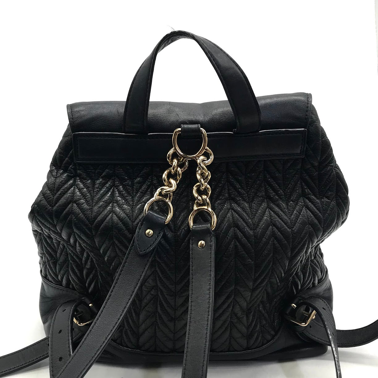 COACH | コーチ Elle Backpack キルティング バックパック リュック・デイパック F72842 ブラック【倉吉店】