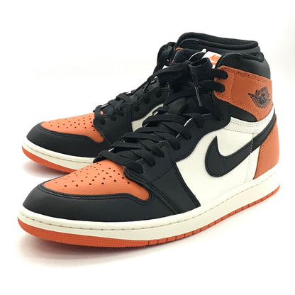 NIKE | ナイキ AIR JORDAN 1 OG 'SHATTERED BACKBOARD' スニーカー DZ5485-008 オレンジ 28.5cm【倉吉店】