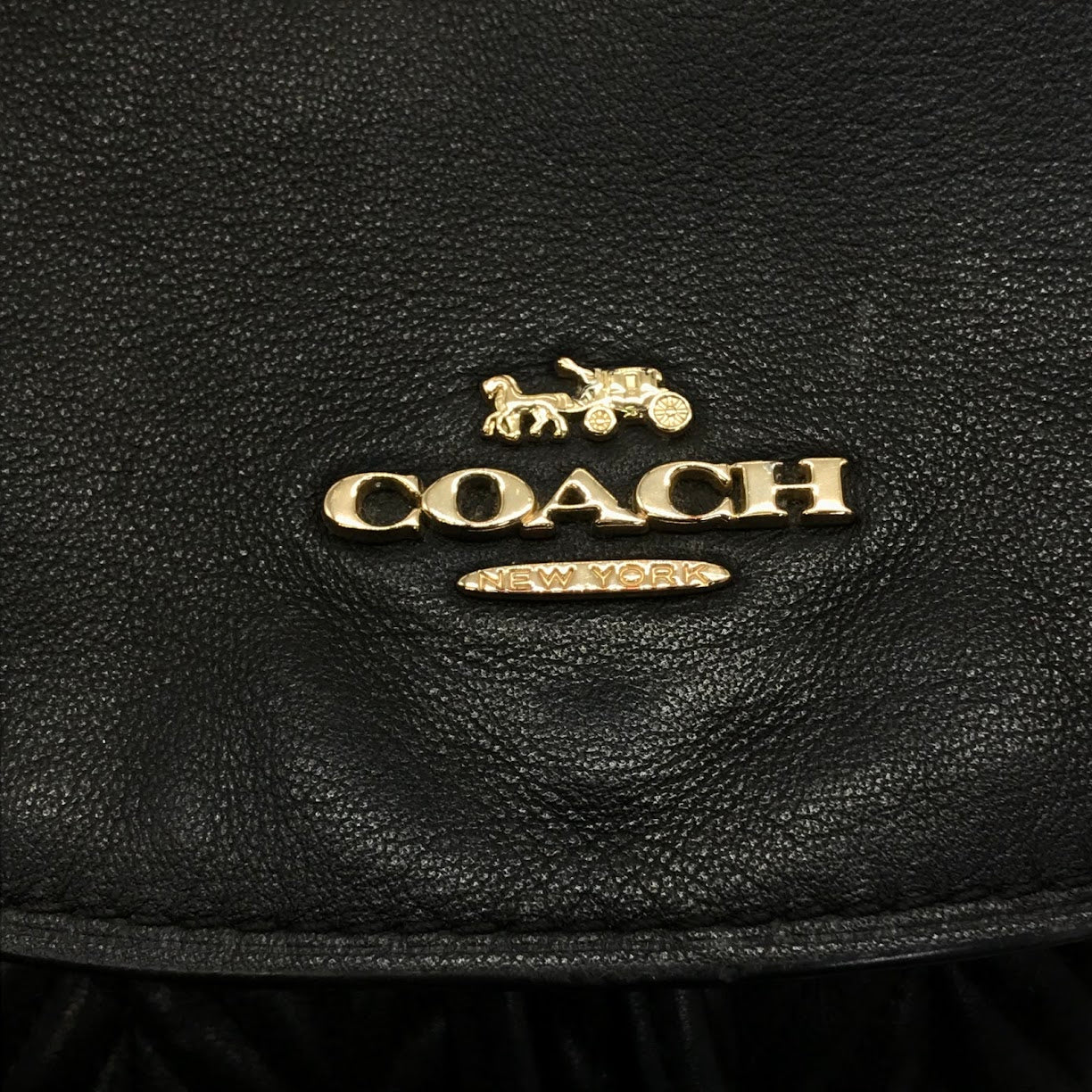COACH | コーチ Elle Backpack キルティング バックパック リュック・デイパック F72842 ブラック【倉吉店】