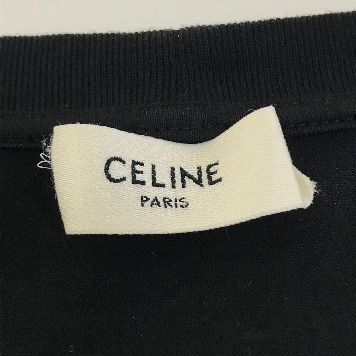 CELINE | セリーヌ ルーズTシャツ 半袖Ｔシャツ 2X681671Q ブラック サイズ：L【倉吉店】