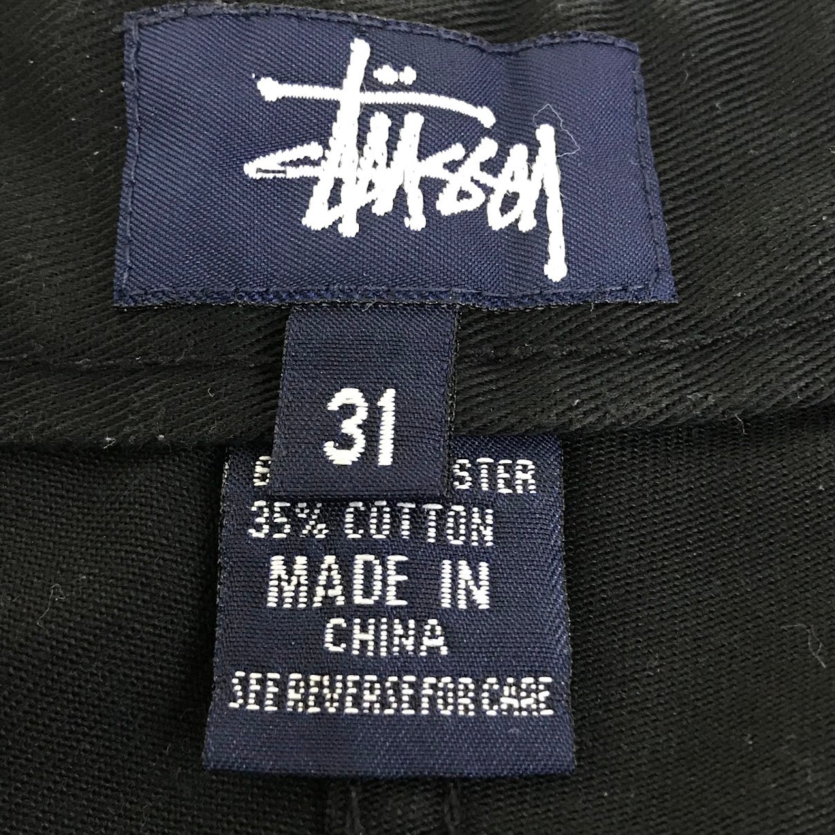 STUSSY | ステューシー ハーフパンツ ショートパンツ ブラック サイズ：31【倉吉店】