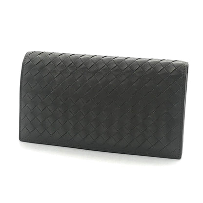 BOTTEGA VENETA | ボッテガヴェネタ イントレチャート 二つ折り長財布 長財布 272541 グレー【倉吉店】