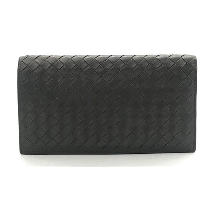 BOTTEGA VENETA | ボッテガヴェネタ イントレチャート 二つ折り長財布 長財布 272541 グレー【倉吉店】