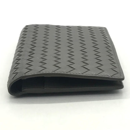BOTTEGA VENETA | ボッテガヴェネタ イントレチャート 二つ折り長財布 長財布 272541 グレー【倉吉店】