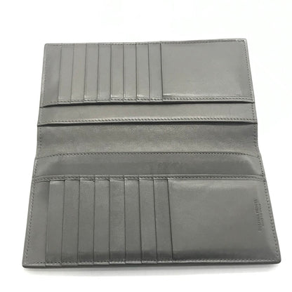 BOTTEGA VENETA | ボッテガヴェネタ イントレチャート 二つ折り長財布 長財布 272541 グレー【倉吉店】