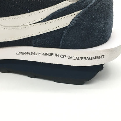 NIKE | ナイキ LDWAFFLE/FRAGMENT DESIGN/SACAI スニーカー DH2684-400 ネイビー 26.5cm【倉吉店】