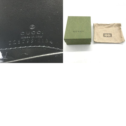 GUCCI | グッチ GGマトラッセ カードケースウォレット 二つ折り財布 723799 ブラック【倉吉店】