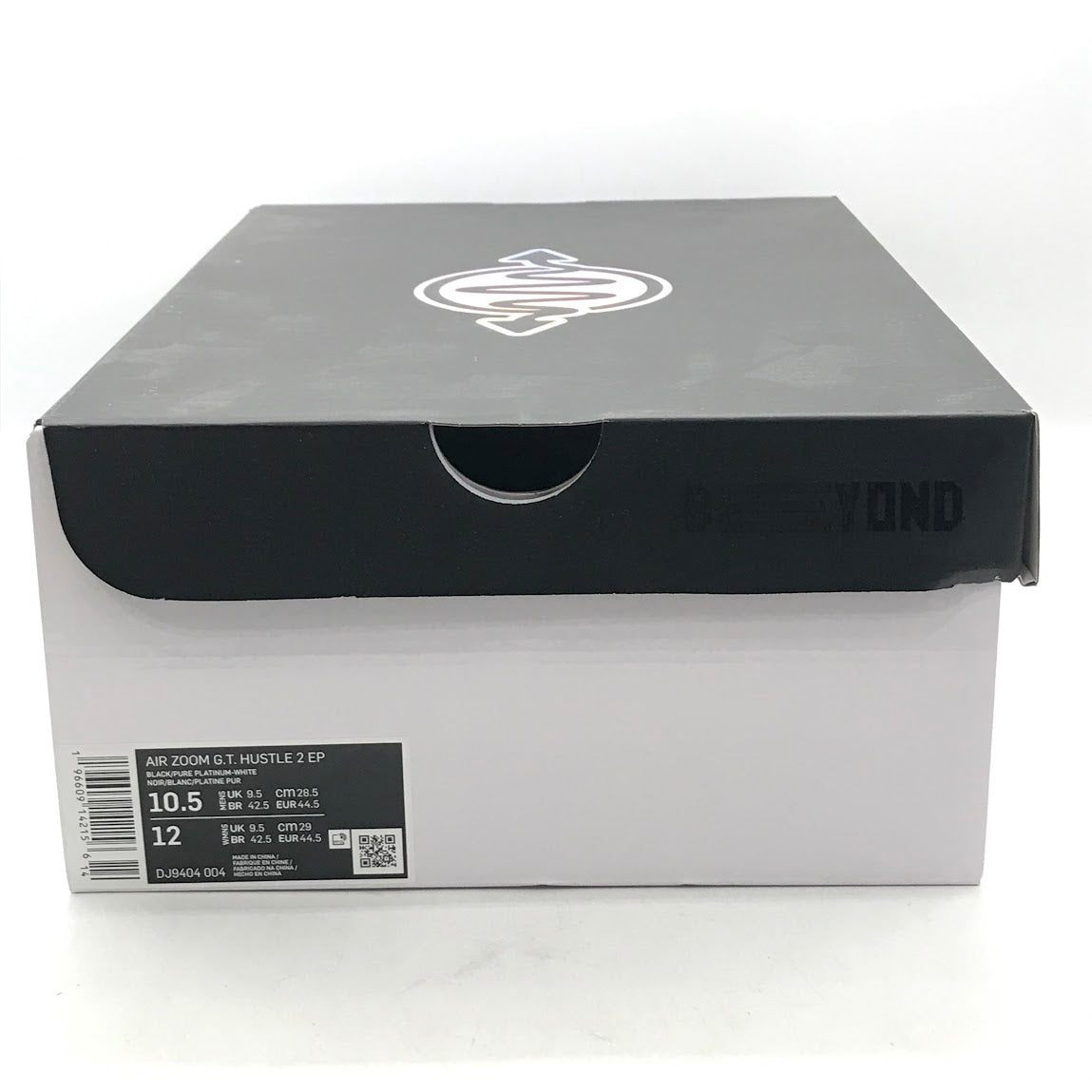 NIKE | ナイキ AIR ZOOM GT HUSTLE 2 “TALARIA” スニーカー DJ9404-004 ブラック 28.5cm【倉吉店】