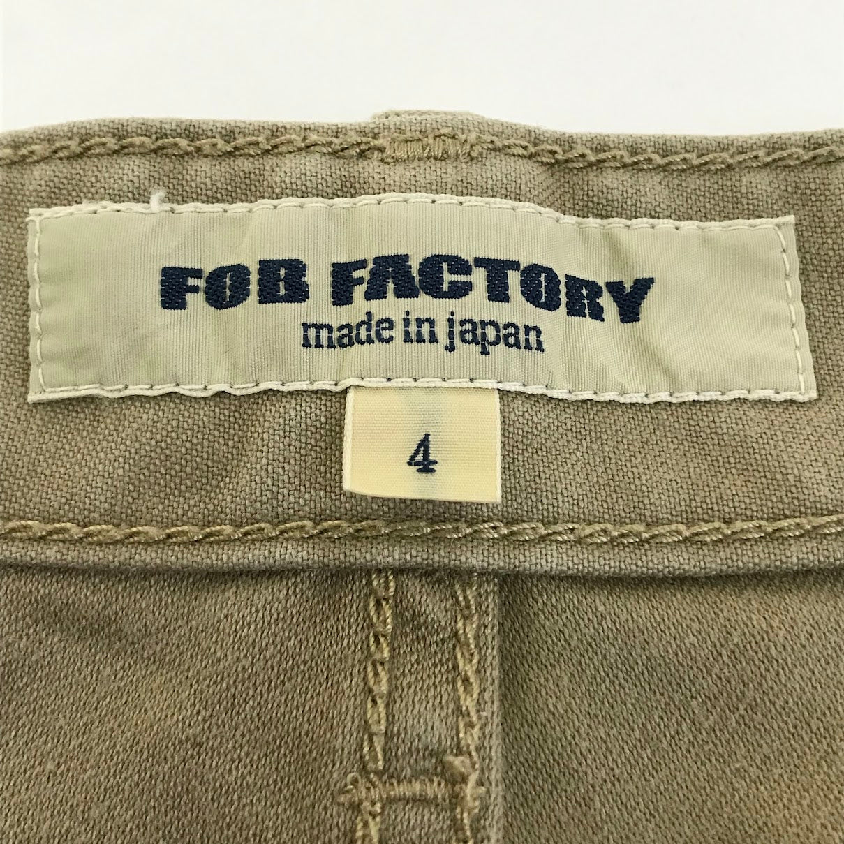 F.O.B FACTORY | エフオービーファクトリー チノパンツ F0444 ベージュ【倉吉店】