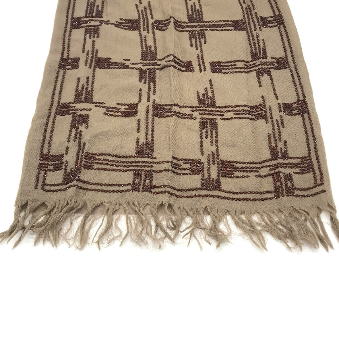 DRIES VAN NOTEN | ドリスヴァンノッテン ストール マフラー カーキ【倉吉店】