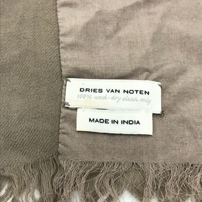DRIES VAN NOTEN | ドリスヴァンノッテン ストール マフラー カーキ【倉吉店】