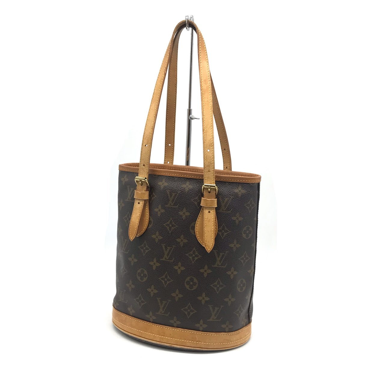 LOUIS VUITTON | ルイ・ヴィトン モノグラム プチバケット トートバッグ M42238【倉吉店】