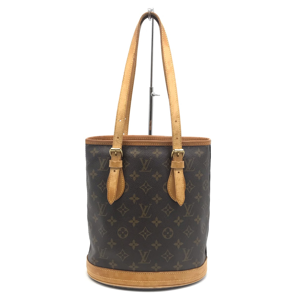 LOUIS VUITTON | ルイ・ヴィトン モノグラム プチバケット トートバッグ M42238【倉吉店】