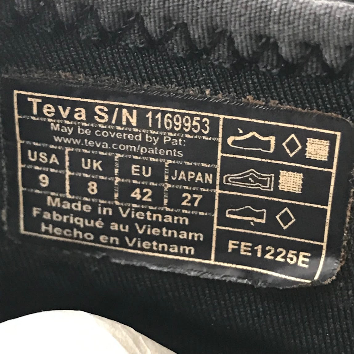 Teva | テバ M TRAILWINDER MID GTX スニーカー 1169953 ブラック 27cm【倉吉店】