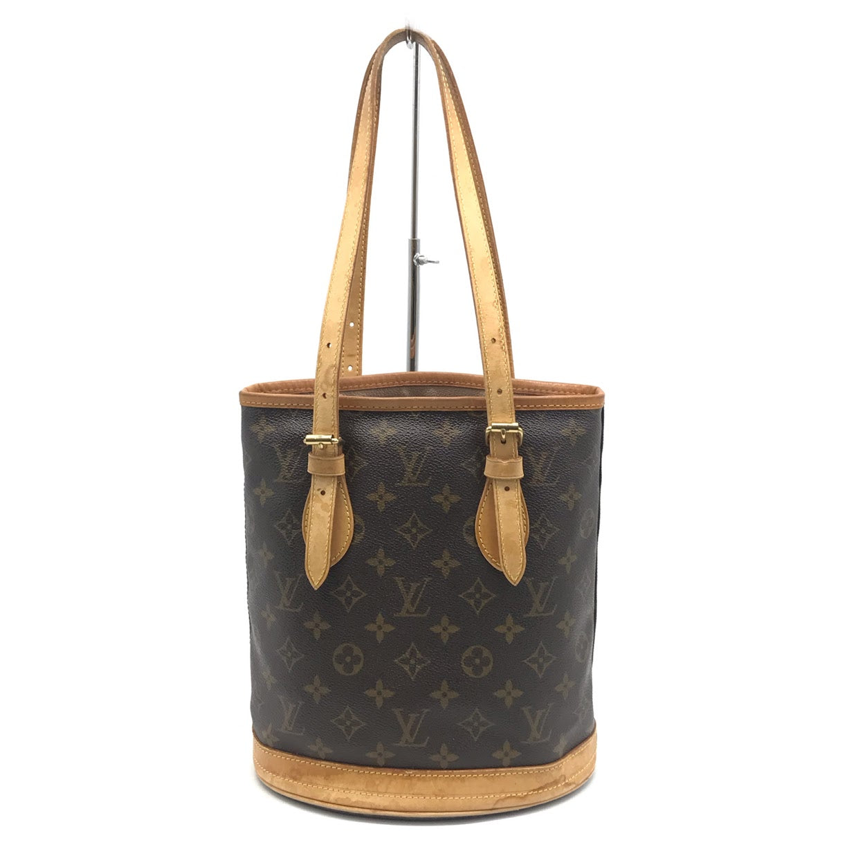 LOUIS VUITTON | ルイ・ヴィトン モノグラム プチバケット トートバッグ M42238【倉吉店】