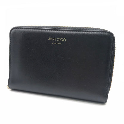 JIMMY CHOO | ジミーチュウ ラウンドファスナー財布 長財布 ブラック【倉吉店】
