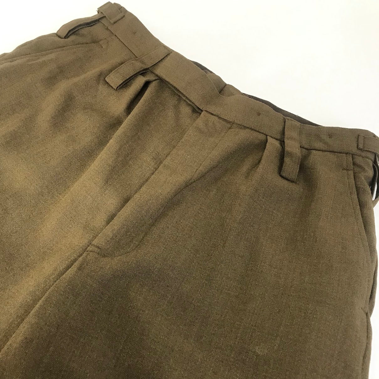MILITARY衣料 | ミリタリーイリョウ スラックスパンツ サイズ:88 パンツ ブラウン【倉吉店】