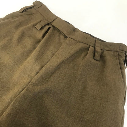 MILITARY衣料 | ミリタリーイリョウ スラックスパンツ サイズ:88 パンツ ブラウン【倉吉店】