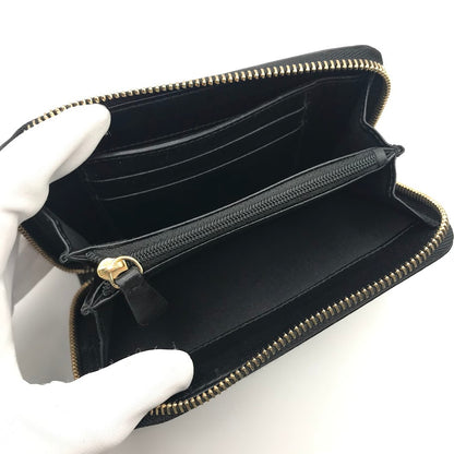 JIMMY CHOO | ジミーチュウ ラウンドファスナー財布 長財布 ブラック【倉吉店】