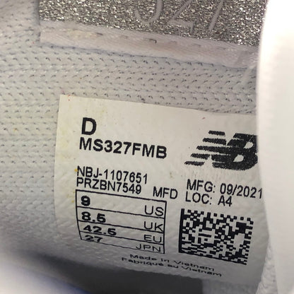 【中古】NEW BALANCE | ニューバランス スニーカー MS327FMB ホワイト 27cm